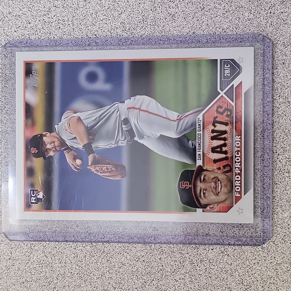 2023 Topps Ford Proctor RC